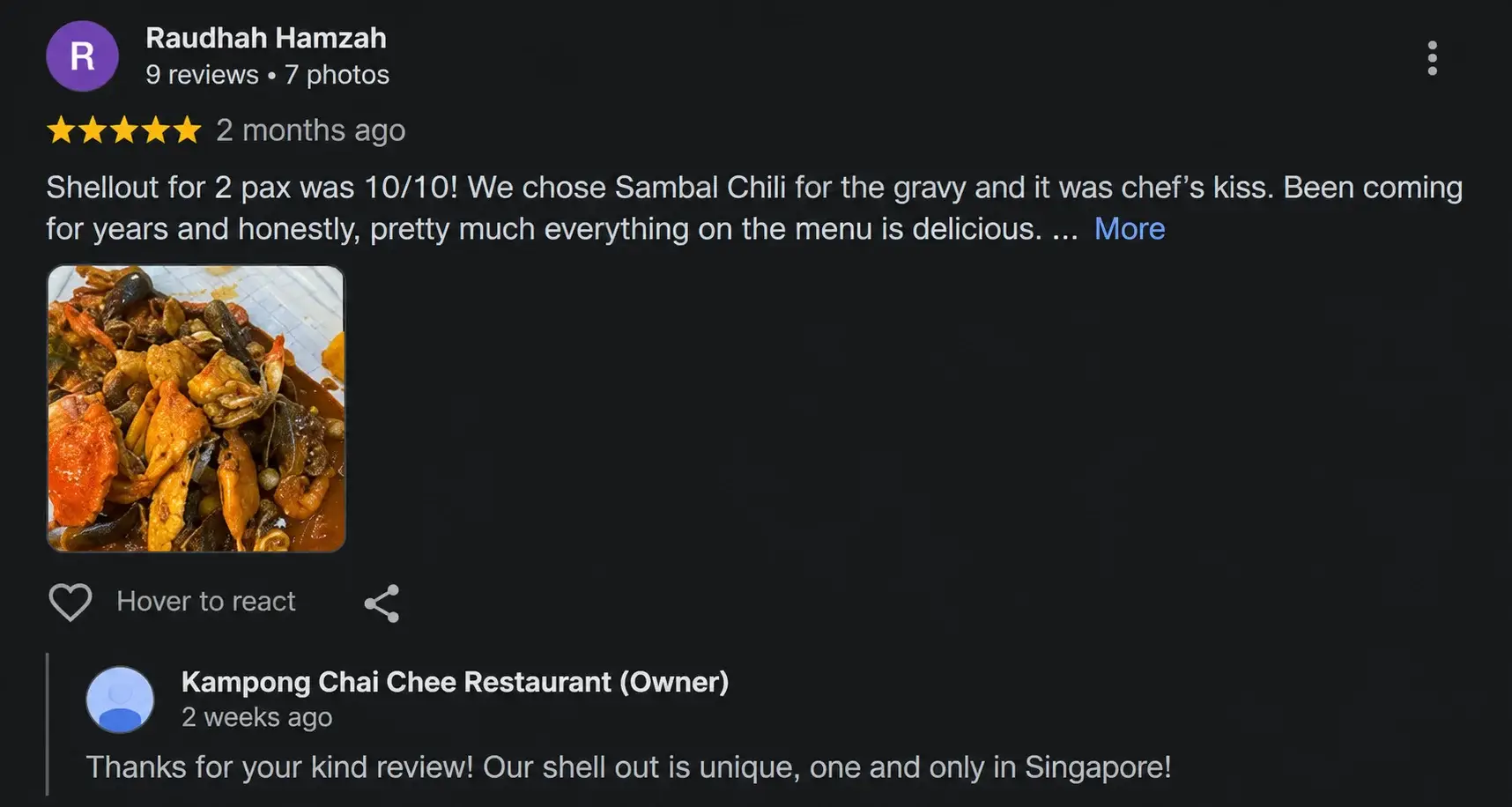 Customer review 7