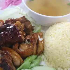 Crispy Chicken Rice