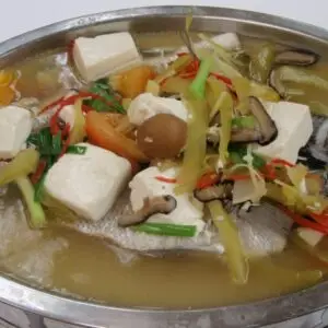 Steamed Seabass/Garoupa Teocheow Style