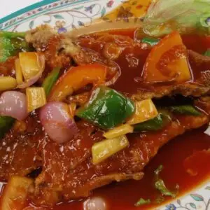 Fried Seabass/Garoupa Sweet & Sour