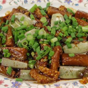 Brinjal in Black Bean Sauce