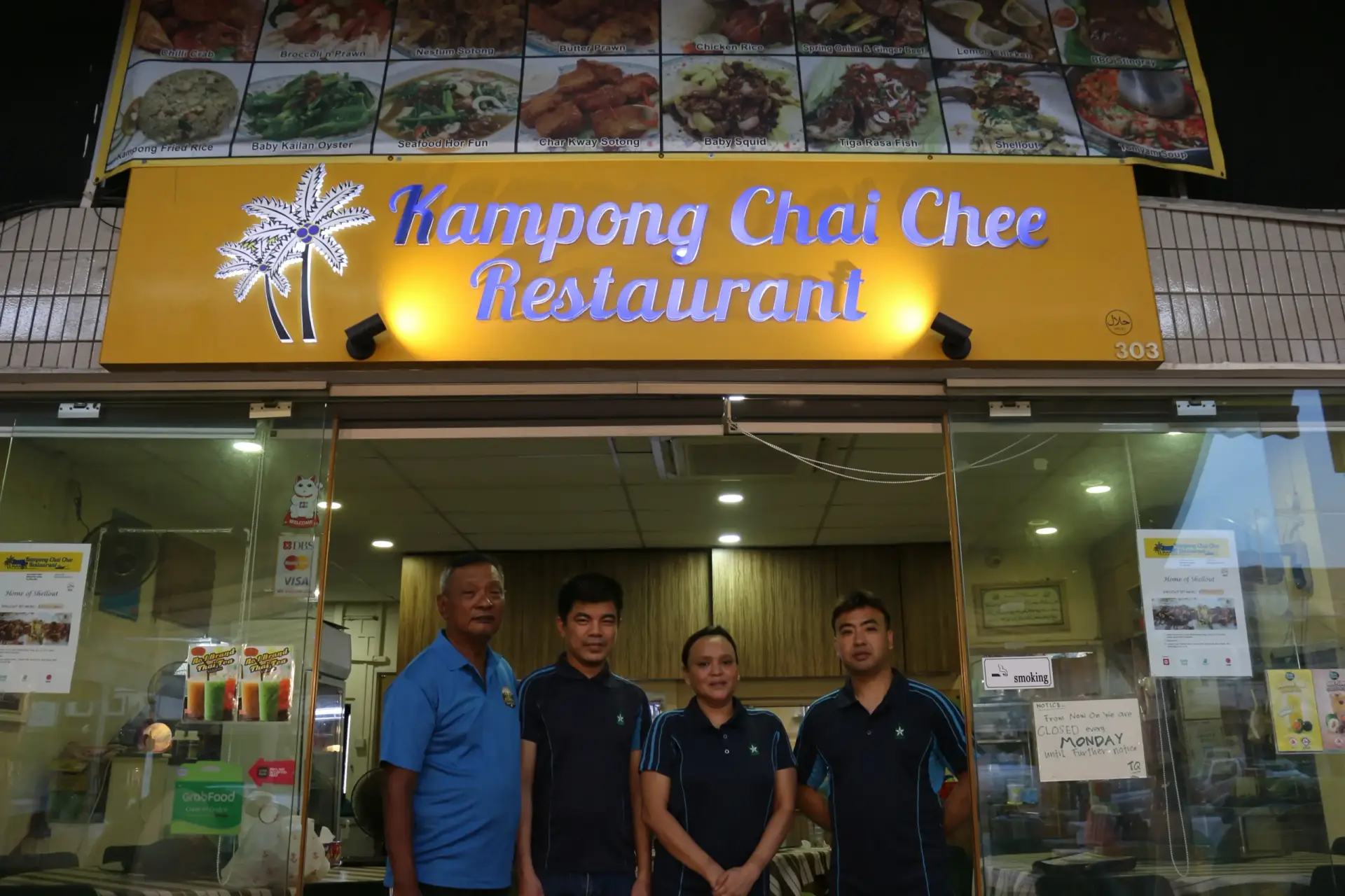 Kampong Chai Chee Restaurant team